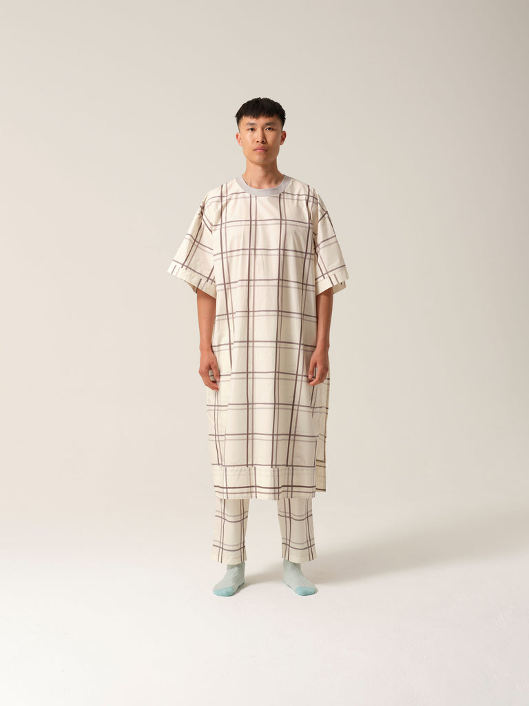 Mens T-shirt Hospital Gown Silver Linings