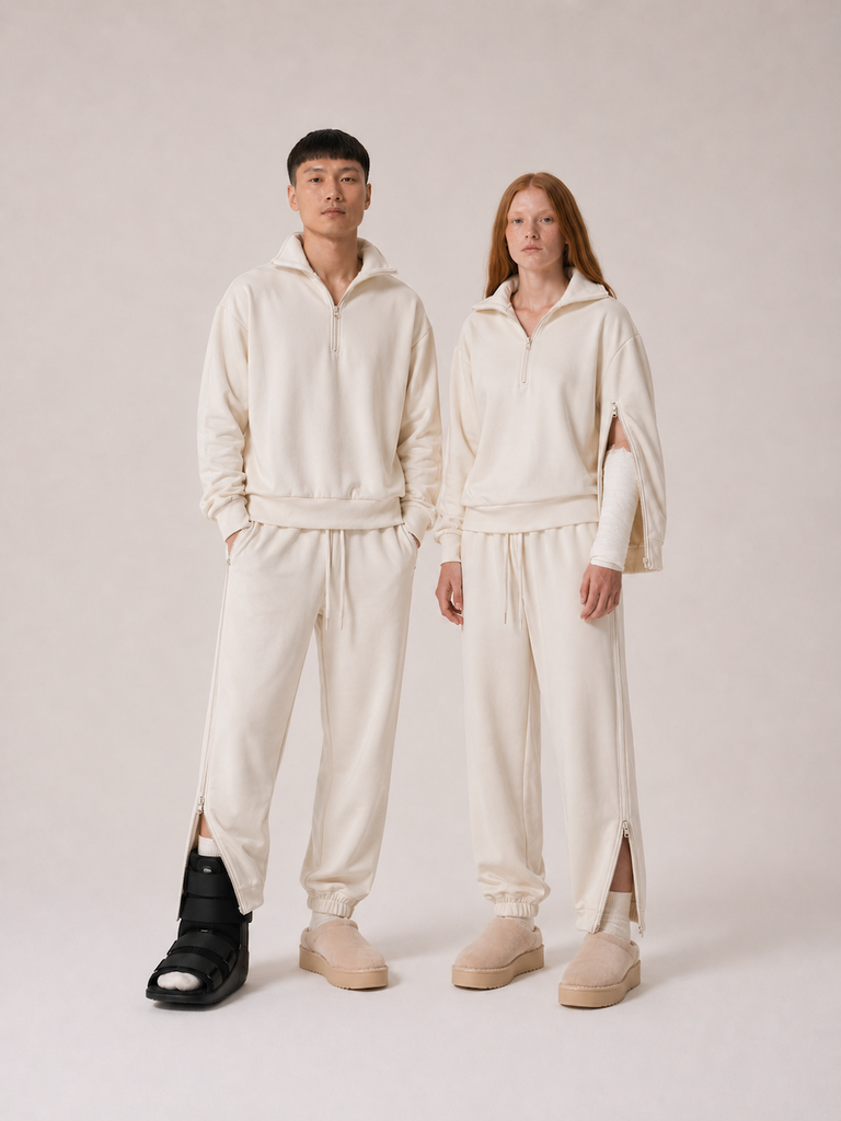 Longevity Tracksuit Buttermilk