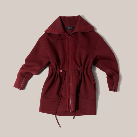 Womens Testing 1-2-3 Tracksuit Burgundy