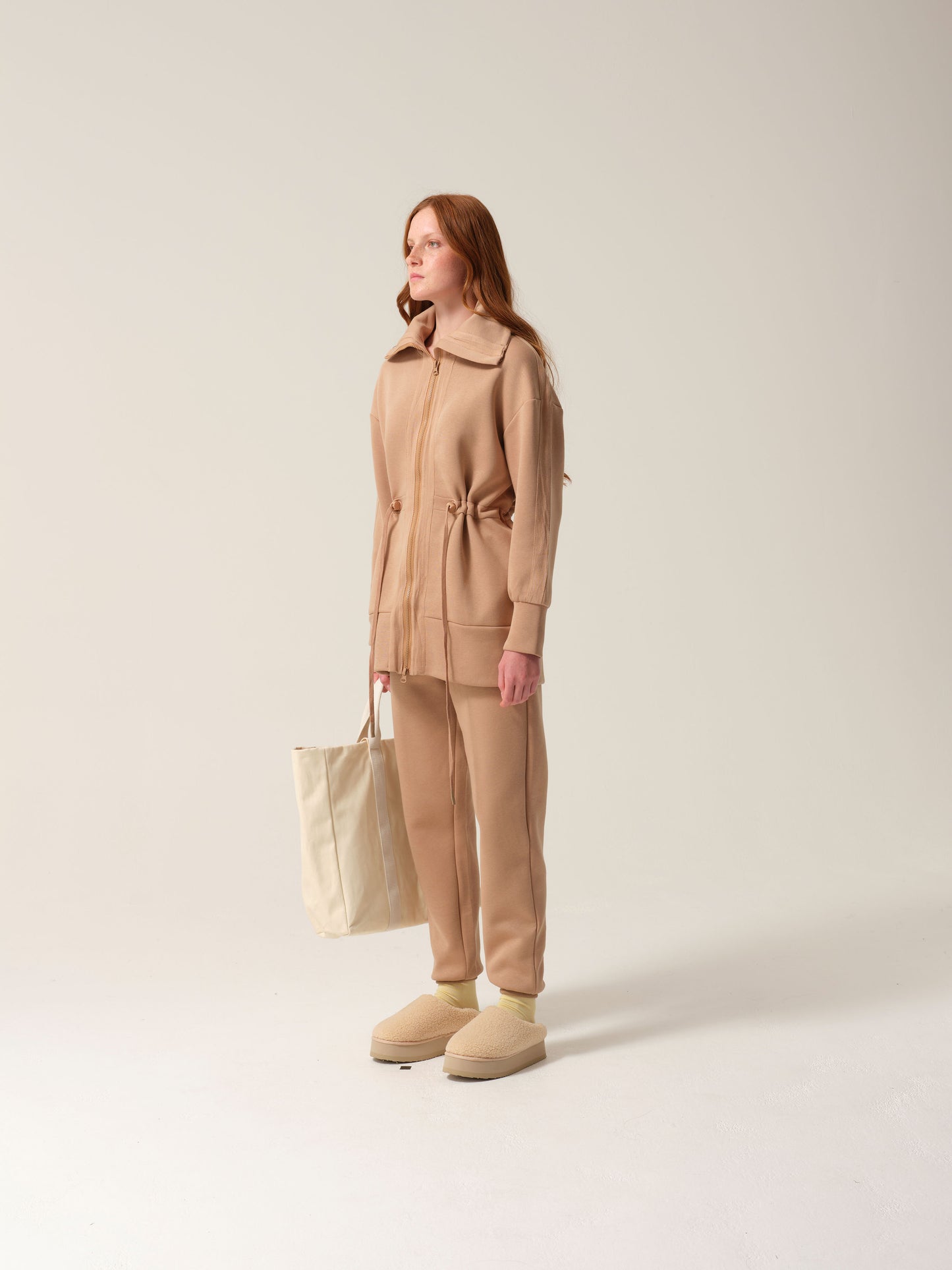 Womens Testing 1-2-3 Tracksuit Caramel