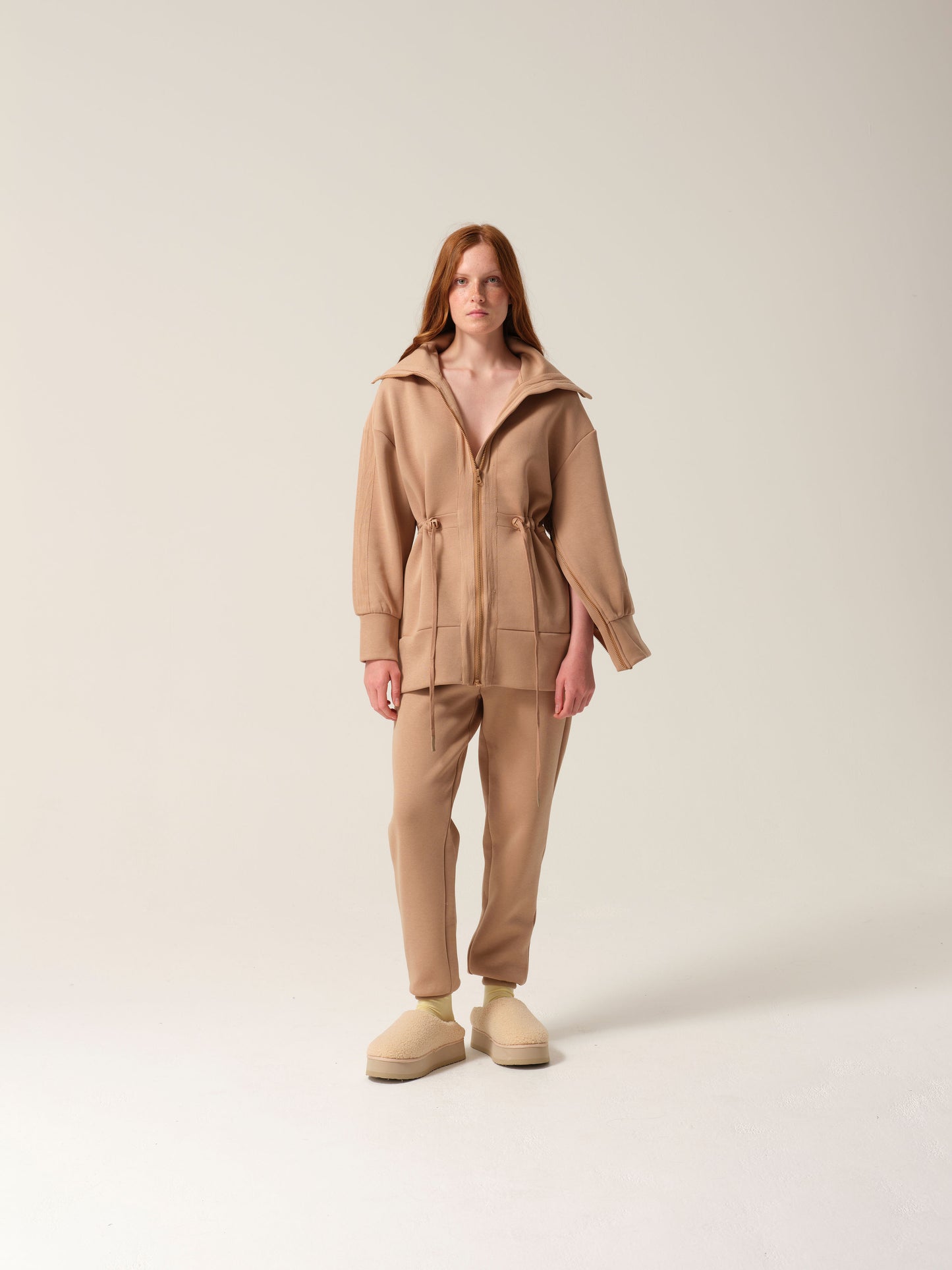 Womens Testing 1-2-3 Tracksuit Caramel