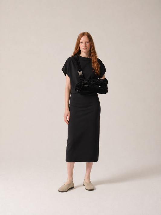 Womens Tuxe Sling® Black/Silver