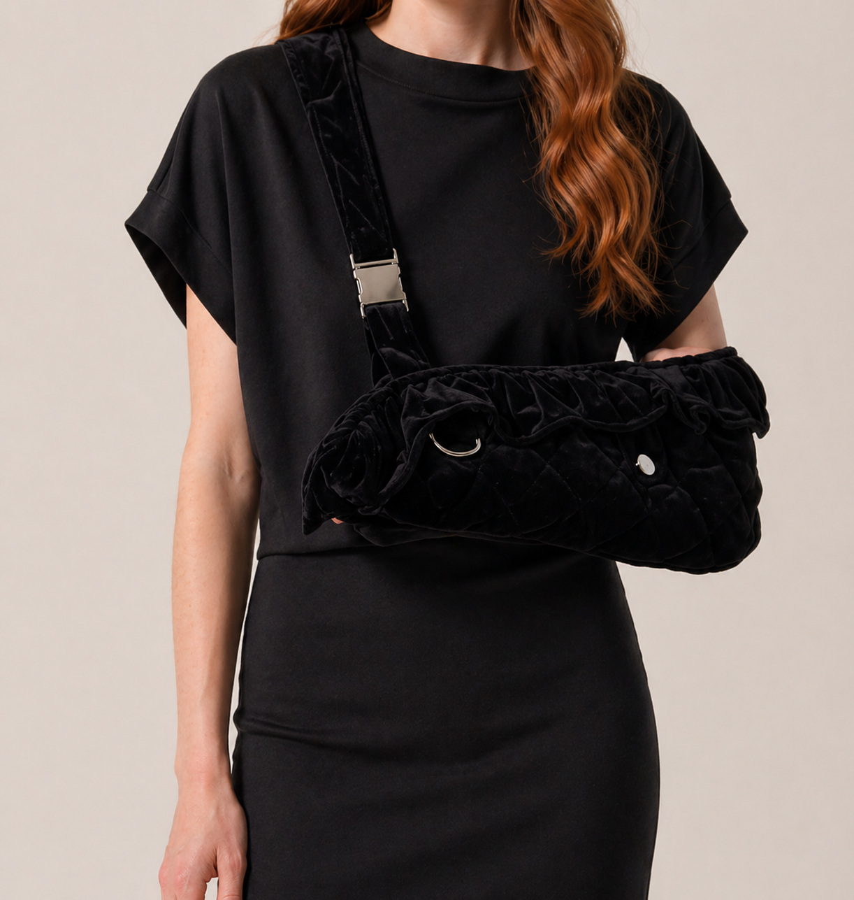 Womens Tuxe Sling® Black/Silver