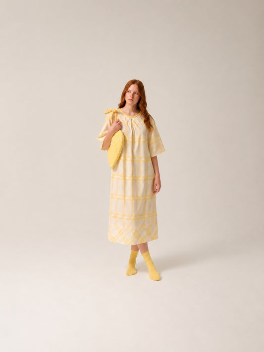 Post Mastectomy Recovery Heart Pillow Yellow