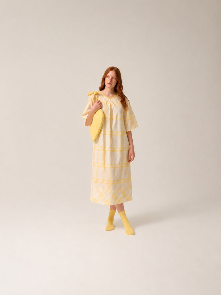 Post Mastectomy Recovery Heart Pillow Yellow