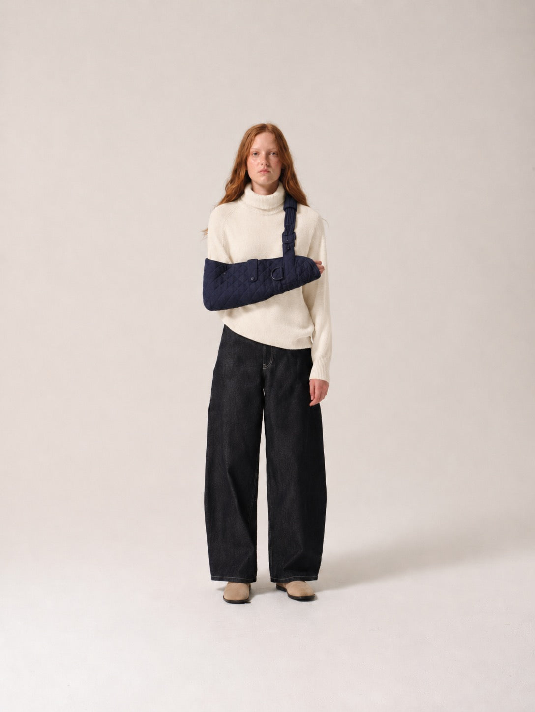 Womens Quilted Arm Sling® Navy