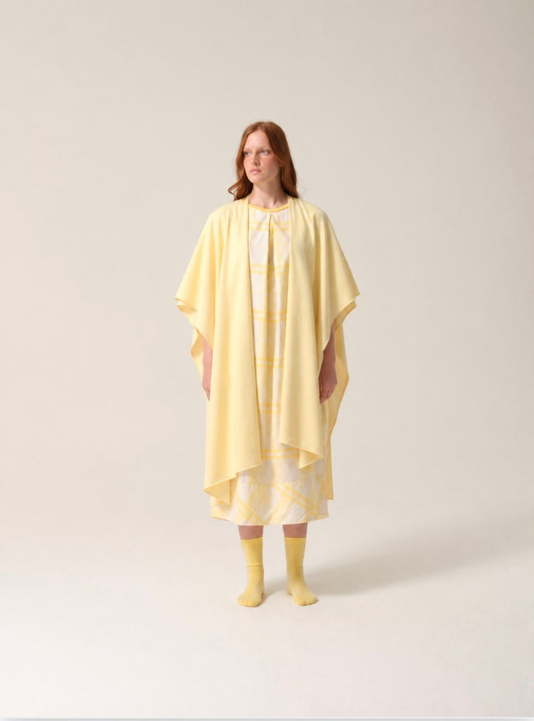 Cashmere Recuperation Shawl Yellow